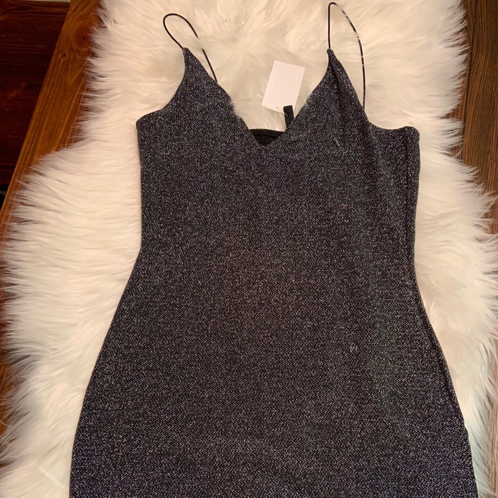 Mid thigh sparkly dress